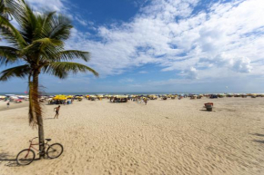 Apto a 260m do mar com ar-condicionado e Wi-Fi
